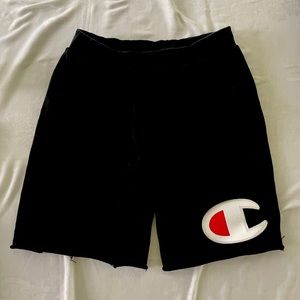 Champion Men’s Large sweatpants shorts
